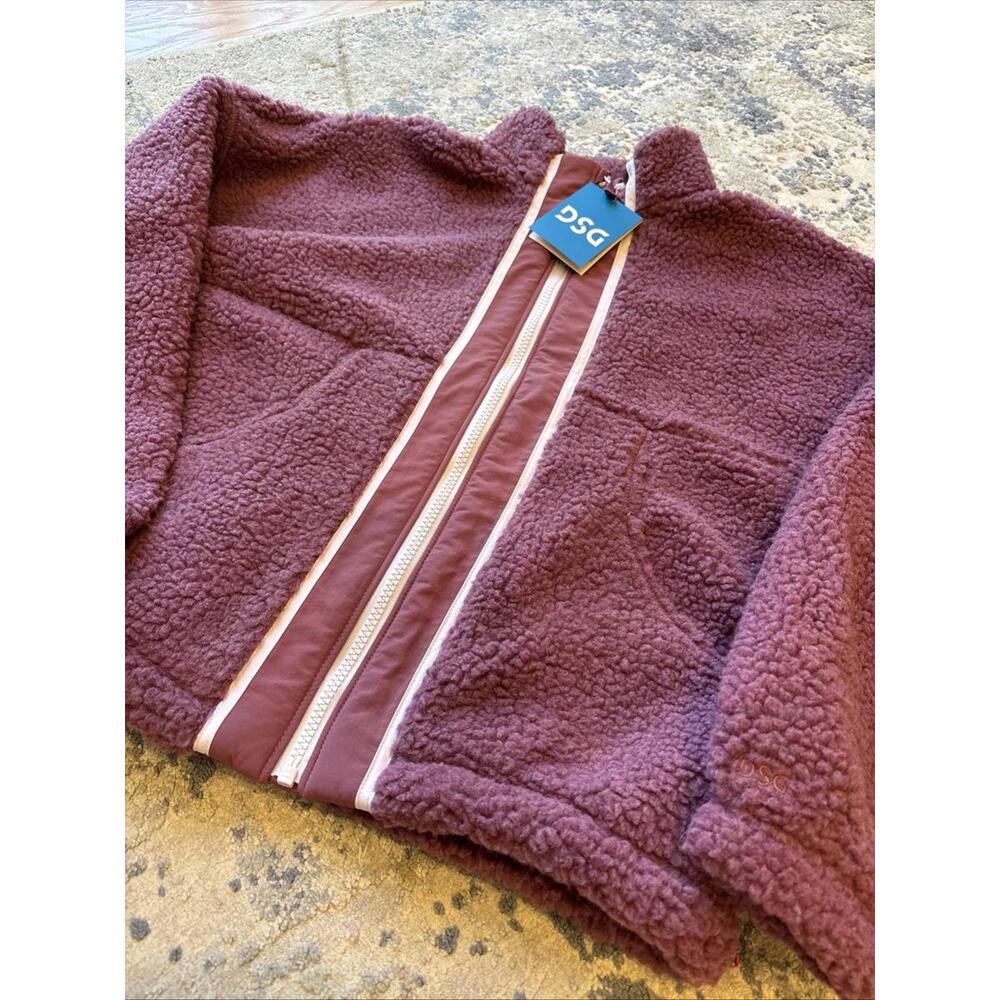 DSG Youth girls Size‎ large (14) Fleece Jacket with Full Zip [COPY]